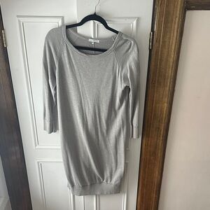 Vintage 90’s Standard James Perse Heather Gray Jersey Dress